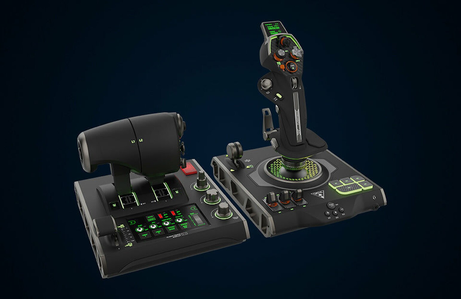 Turtle Beach VelocityOne™ Flightdeck PC 專用 HOTAS 模擬系統
